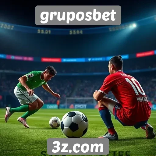 Apostas esportivas no gruposbet atraem novos usuários